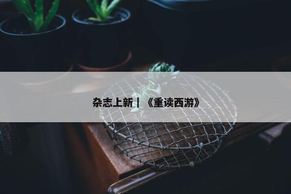 杂志上新｜《重读西游》